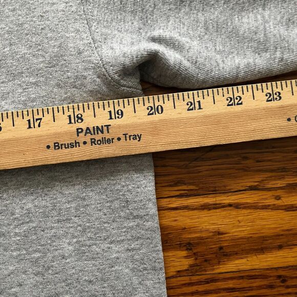 Pluma Outdoors Russell Athletics Men's M Blank Gray Crew Neck Sweatshirt Minimal - Picture 4 of 7